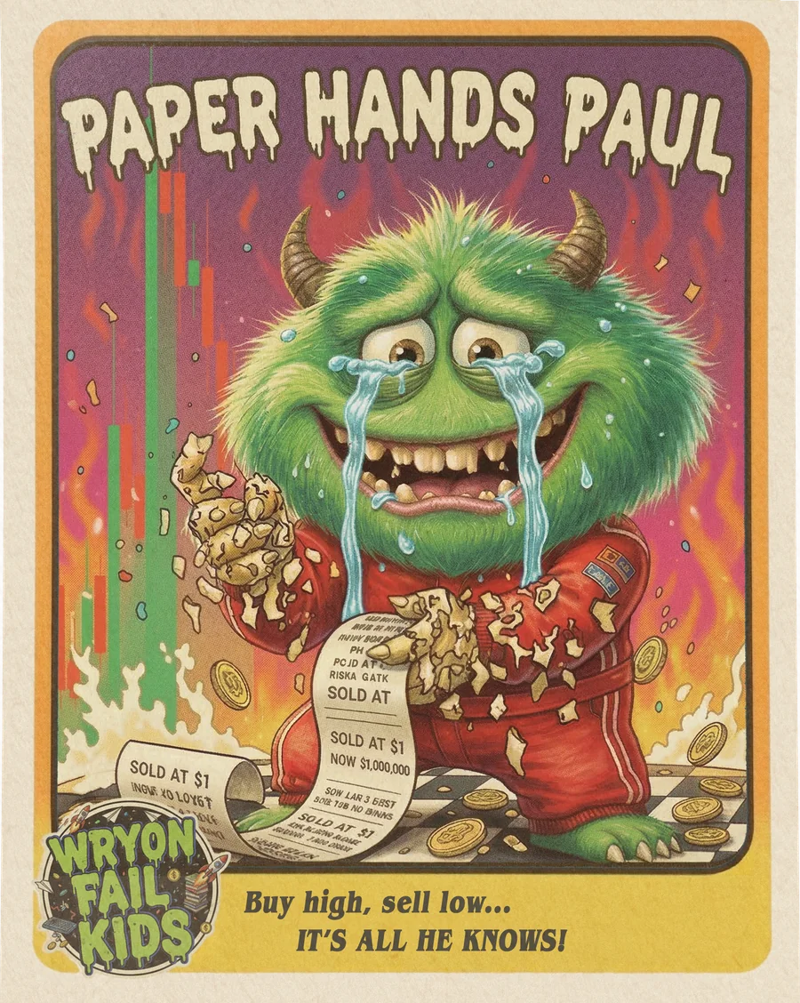 Paper Hands Paul #2009
